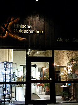 Gallery and Atelier front at AtelierKerstin Laibach - Schopfheim