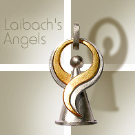 Angel pendants in gold and silver - copyright Kerstin Laibach - click for more details