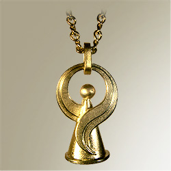 ngel pendant in silver - Copyright Kerstin Laibach