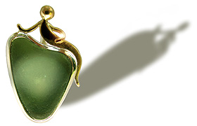 Mevagissey Mermaid Pendant - Copyright Kerstin Laibach