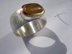 A Laibach creation using a customer's self-gathered stone