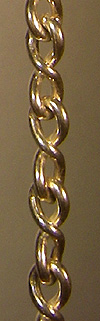 Handmade chain links - Copyright Kerstin Laibach