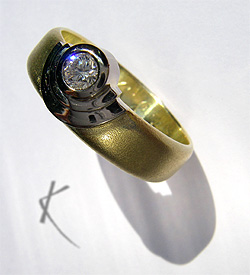 Wedding ring complete rejuvenation - design by Kerstin Laibach