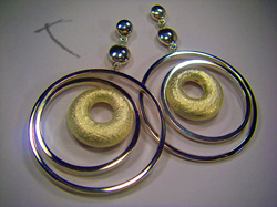 Orbital Earrings - Copyright Kerstin Laibach