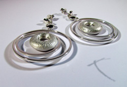 Orbital Earrings - Copyright Kerstin Laibach