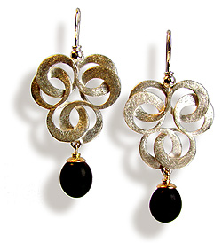 Compassion Evening Primrose Earrings - Copyright Kerstin Laibach