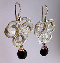 Compassion Evening Primrose Earrings - Copyright Kerstin Laibach