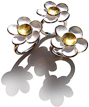 Handmade ethical Rings with stones by Kerstin Laibach