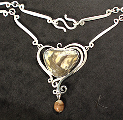 Durdle Heart Necklace - Copyright Kerstin Laibach