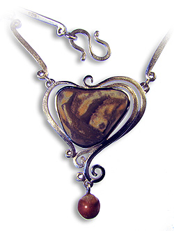 Durdle Heart Necklace - Copyright Kerstin Laibach