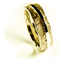 Path Ring 004 gold - Click for more details
