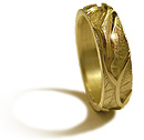 Willow Leaf Ring gold Click for more details