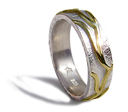 Willow Leaf ring - Copyright Kerstin Laibach