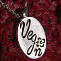 Vegan and Vegetarian Inscribed Pendants and Necklaces by Kerstin Laibach