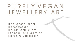 Vegan Jewellery by Ethical Goldsmith Kerstin Laibach