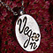 Vegan and Vegetarian Inscribed Pendants and Necklaces by Kerstin Laibach